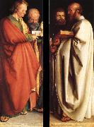 Albrecht Durer The four apostles oil on canvas